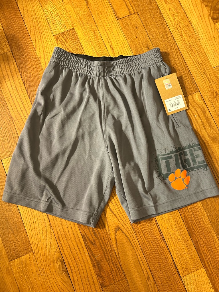 Rivalry Threads Boys Clemson Athletic Shorts
